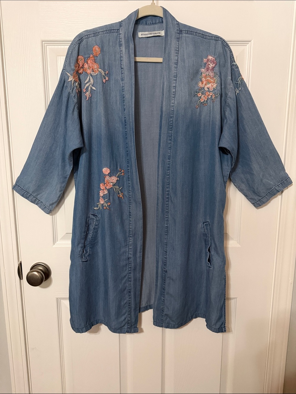 Standard Grace Embroidered Duster